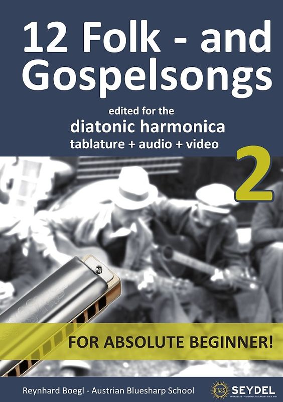 Harmonica Songbooks / 12 Folk- and Gospelsongs - Book 2