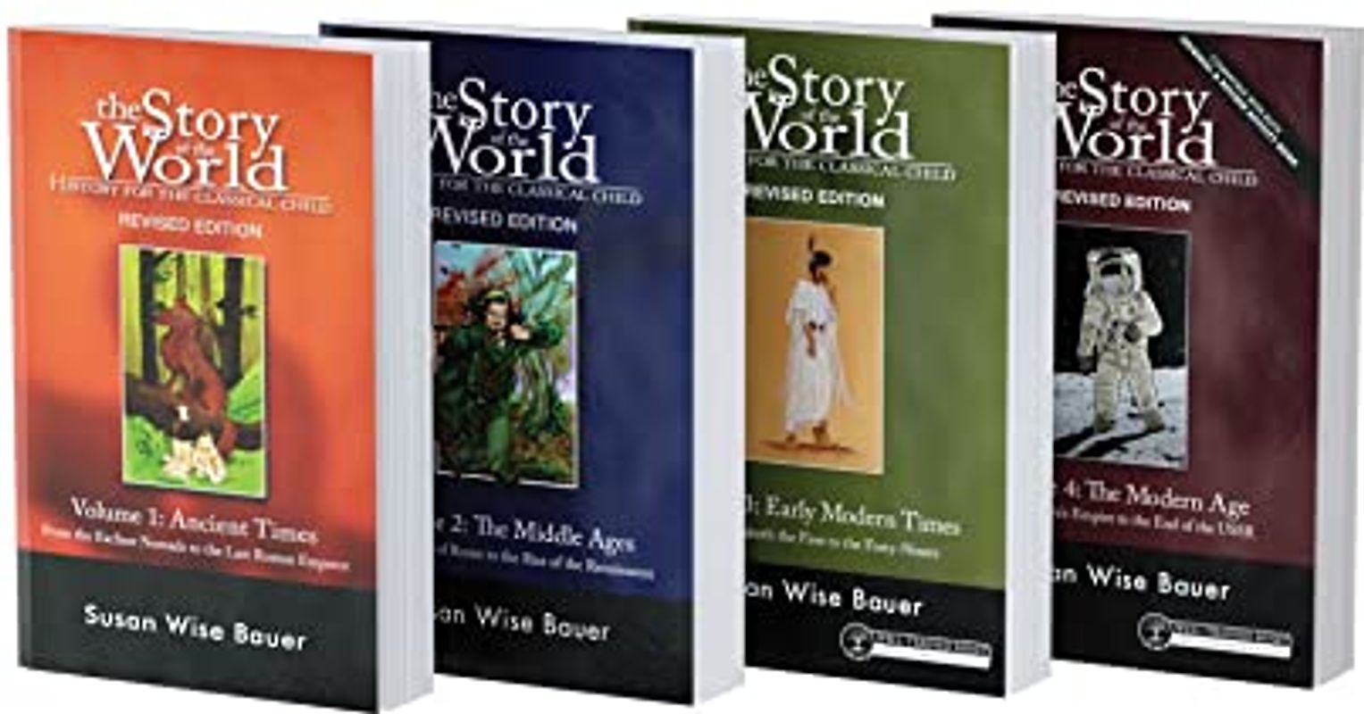 Story of the World Text Bundle: History for the Classical Child: Ancient Times Through the Modern Age