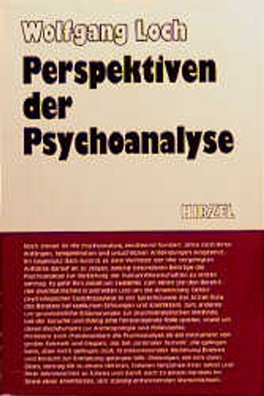 Perspektiven der Psychoanalyse