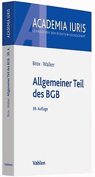 Allgemeiner Teil des BGB