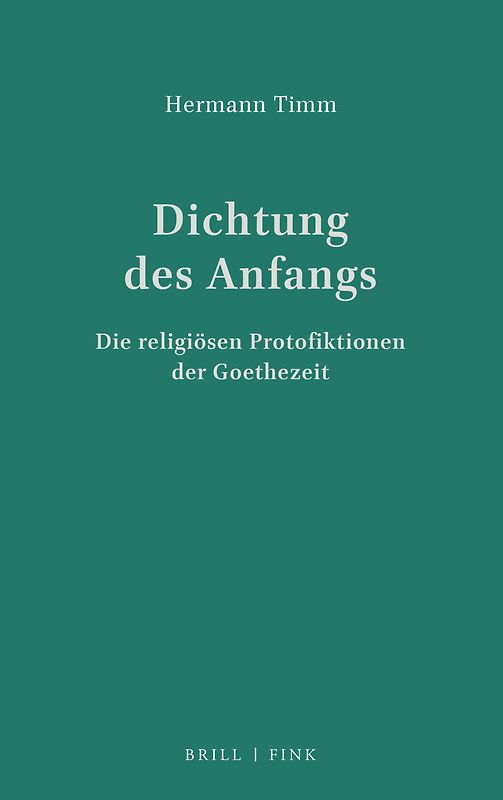 Dichtung des Anfangs