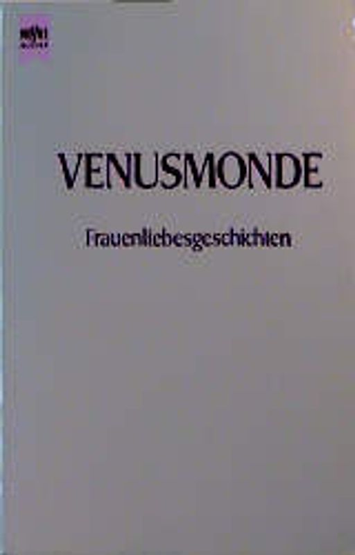 Venusmonde. Frauenliebesgeschichten