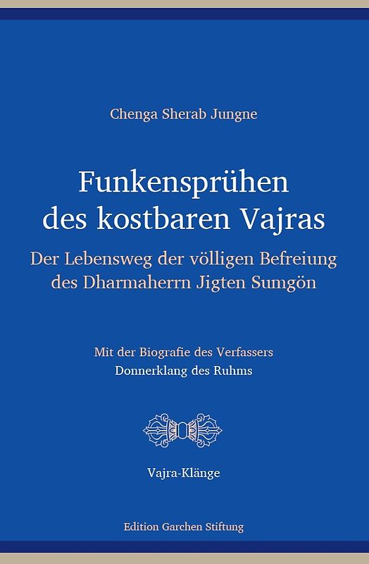 Funkensprühen des kostbaren Vajras