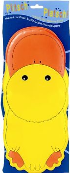 Plitsch, platsch!, macht die kleine Ente