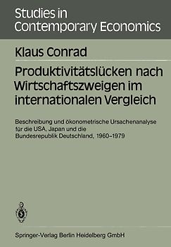 Produktivitätslücken nach Wirtschaftszweigen im internationalen Vergleich