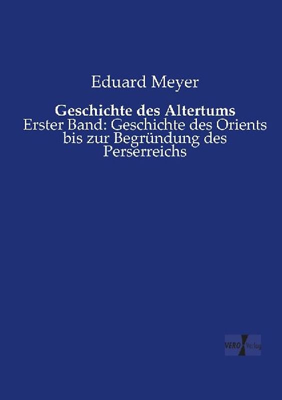 Geschichte des Altertums