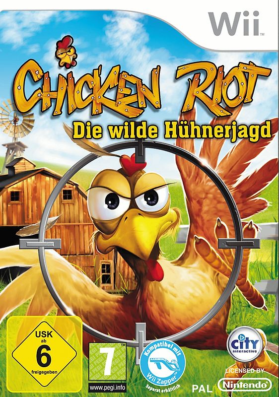 Chicken Riot: Die wilde Hühnerjagd [nur Software] Nintendo Wii