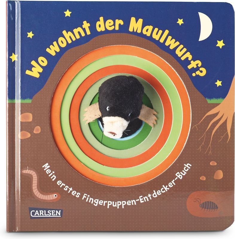 Fingerpuppen-Bücher: Wo wohnt der Maulwurf?