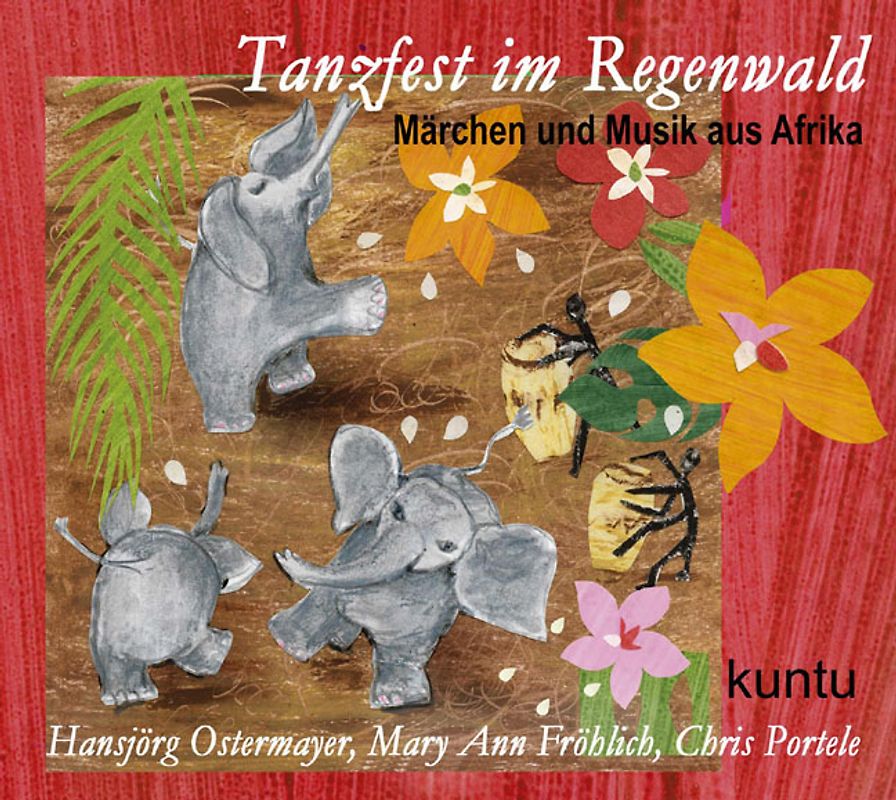 Tanzfest im Regenwald von Afrika