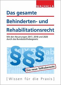 Das gesamte Behinderten- und Rehabilitationsrecht