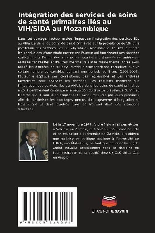 Intégration des services de soins de santé primaires liés au VIH/SIDA au Mozambique