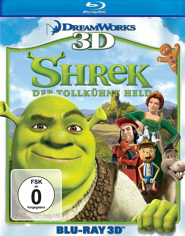 Shrek - Der tollkühne Held [3D] 3D Blu-ray Disc
