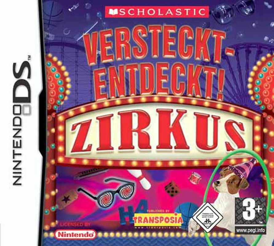 Versteckt - Entdeckt! Zirkus Nintendo DS