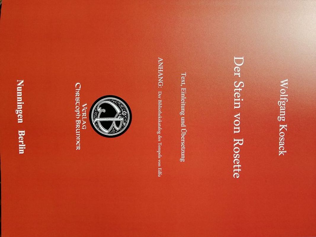 Der Stein von Rosette