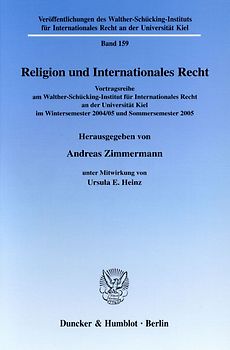 Religion und Internationales Recht.