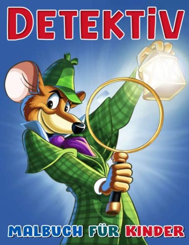 Detektiv Malbuch für Kinder: Lösen Sie Verbrechen Person Malvorlagen für Kinder, Kinder | Mit 30 illustrierten Seiten zum Geburtstag, Weihnachtsgeschenke
