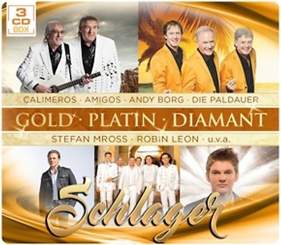 Various - Schlager-Gold Platin Diamant [3 CDs]