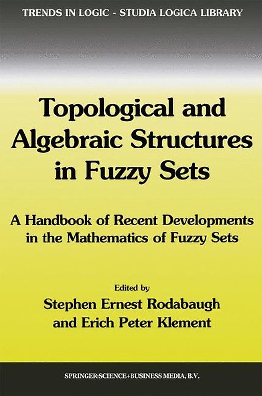 Topological and Algebraic Structures in Fuzzy Sets