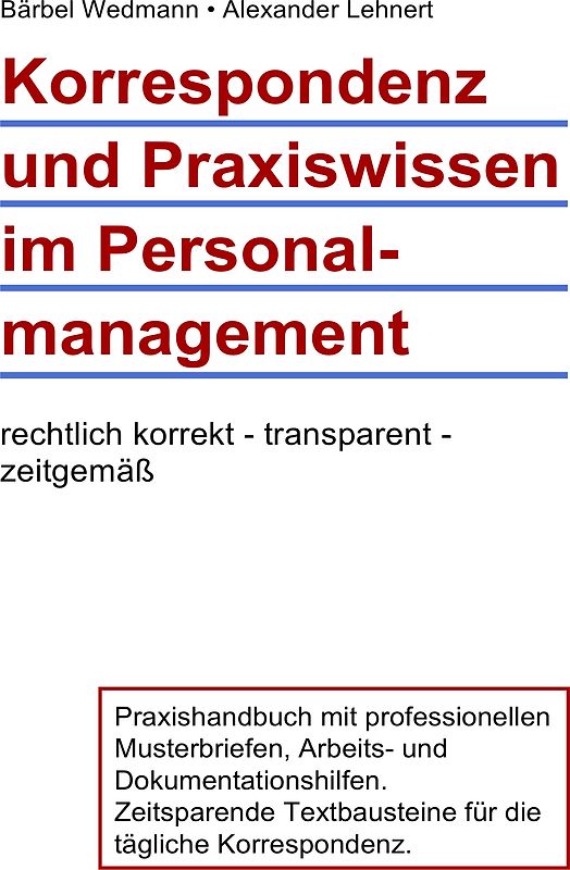 Korrespondenz und Praxiswissen im Personalmanagement