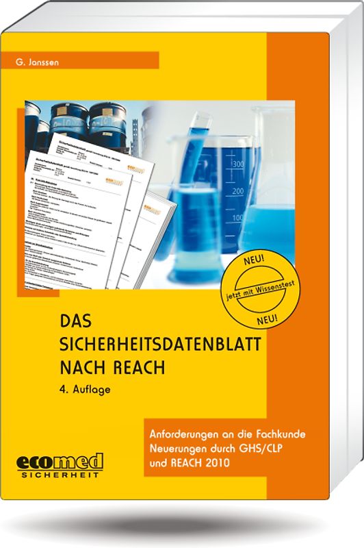 Das Sicherheitsdatenblatt nach REACH