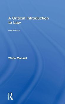 A Critical Introduction to Law