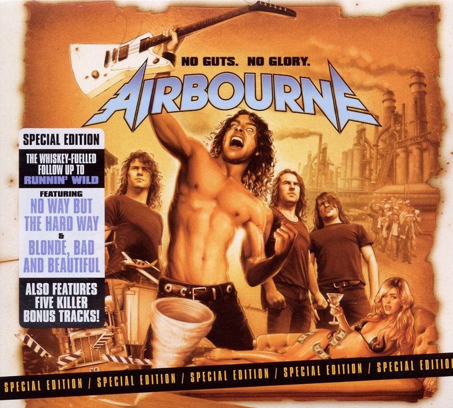 Airbourne - No Guts. No Glory (Special Edition incl. 5 Bonus-Tracks)