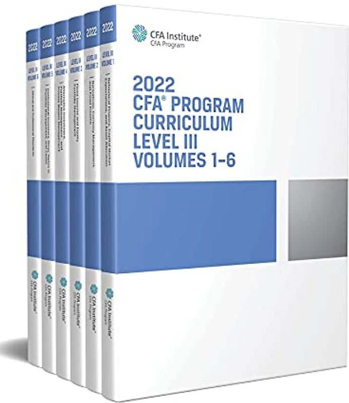 CFA Program Curriculum Level III 2022 (1-6)