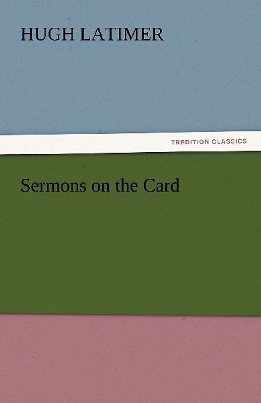 Sermons on the Card