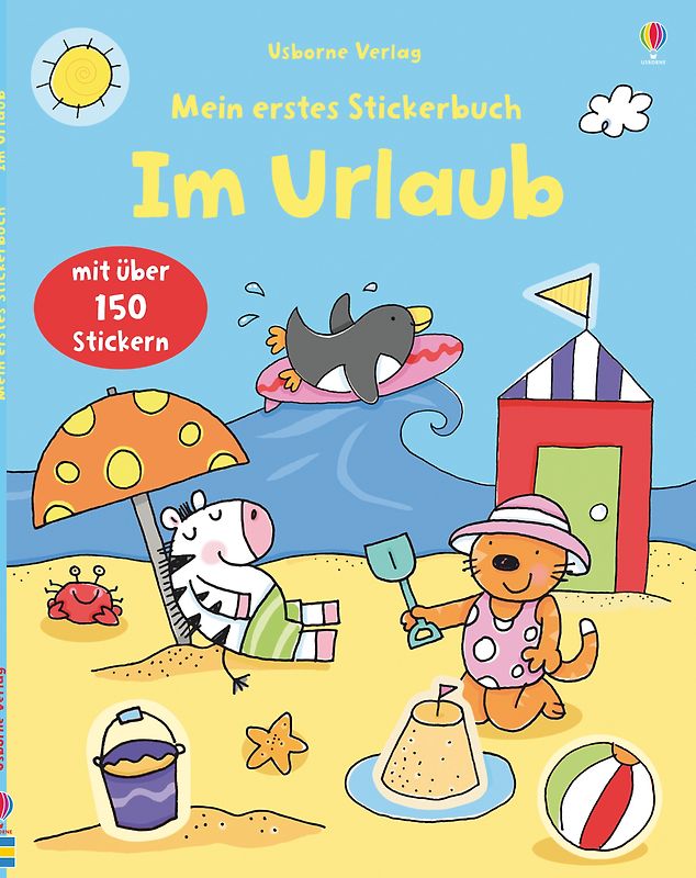 Mein erstes Stickerbuch: Im Urlaub
