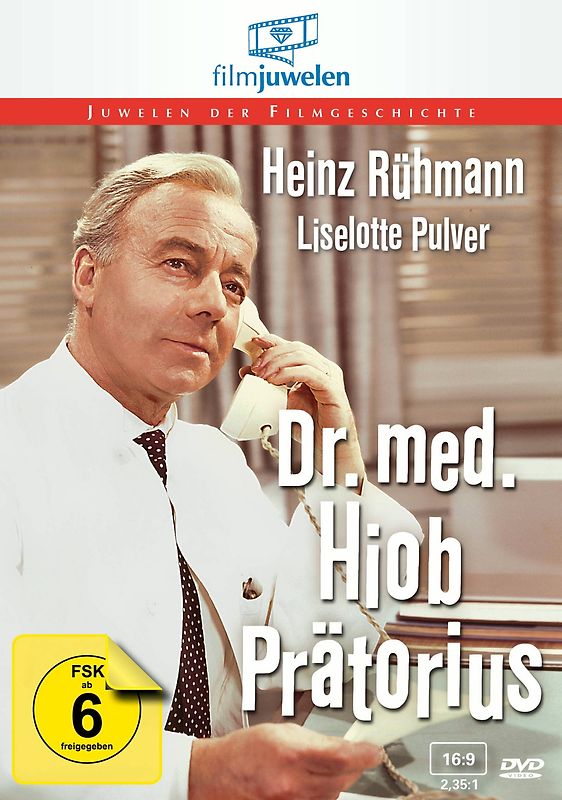 Dr. med. Hiob Prätorius - mit Heinz Rühmann [Filmjuwelen] DVD