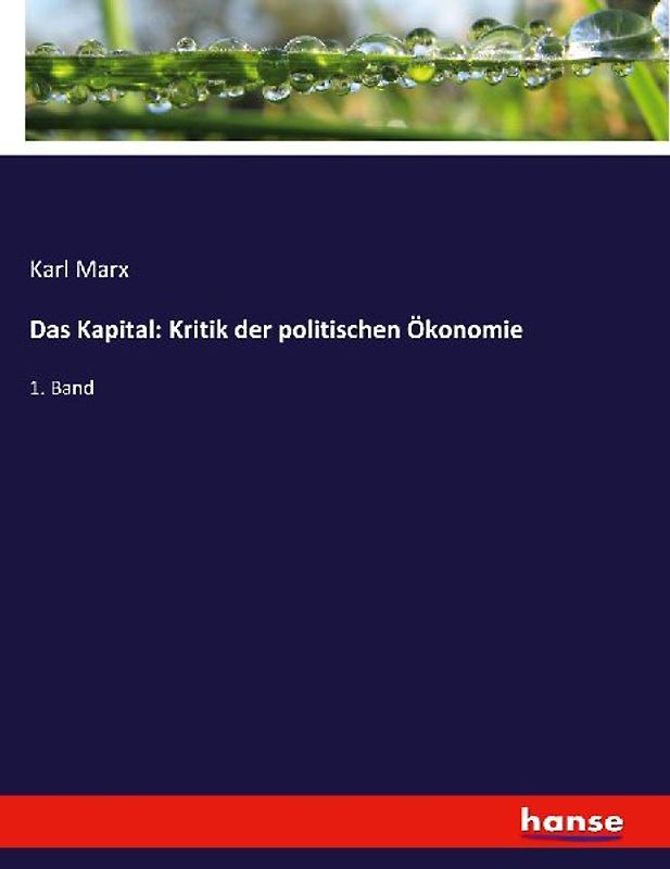 Das Kapital: Kritik der politischen Ökonomie