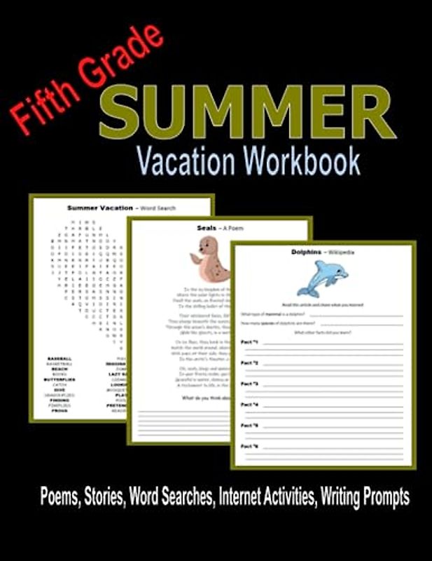 5th Grade Summer Vacation Workbook