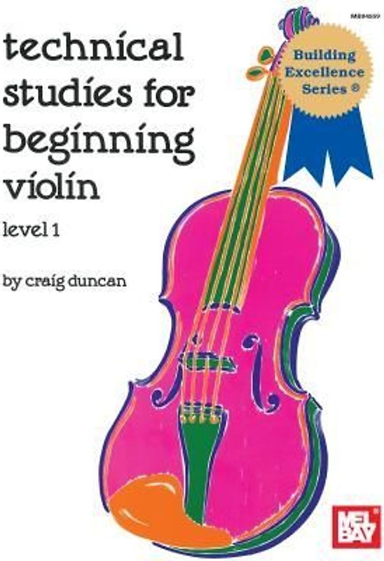 Technical Studies for Beginning Violin Lesson 1
