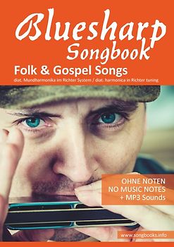 Harmonica Songbooks / Bluesharp Songbook - Folk und Gospel Songs