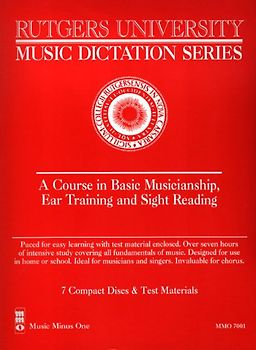 Rutgers University Music Dictation/Ear Training (7 CD Set) (Music Minus One (Numbered))