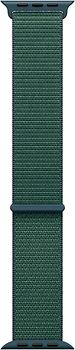 Apple Watch 42 mm geweven Sportbandje blauwgroen