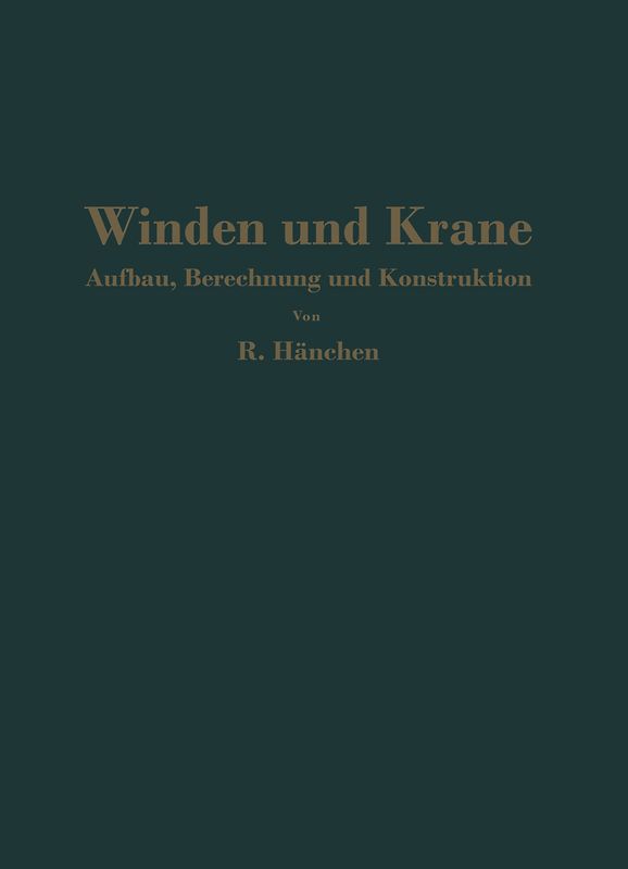 Winden und Krane