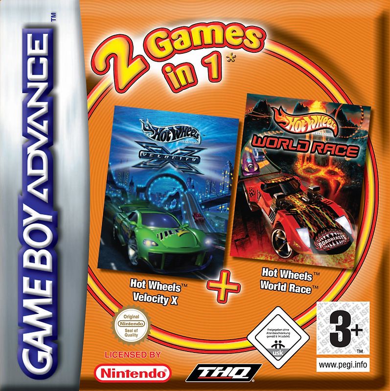 Hot Wheels Pack World Race Nintendo Game Boy Advance
