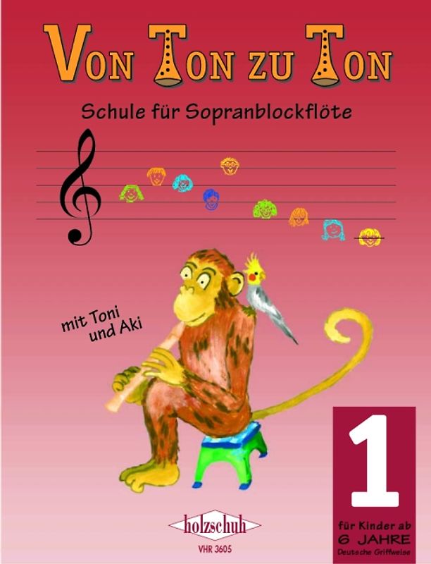 Von Ton zu Ton 1 (deutsche Griffweise)