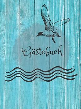 Gästebuch zum Ausfüllen für Ferienwohung, Hotel, 200 Seiten mit Fragen maritim Urlaub am Meer Strand Ostsee Nordsee Holz Vintage Retro: für ... Leuchtturm, Campingplatz, Bed and Breakfast