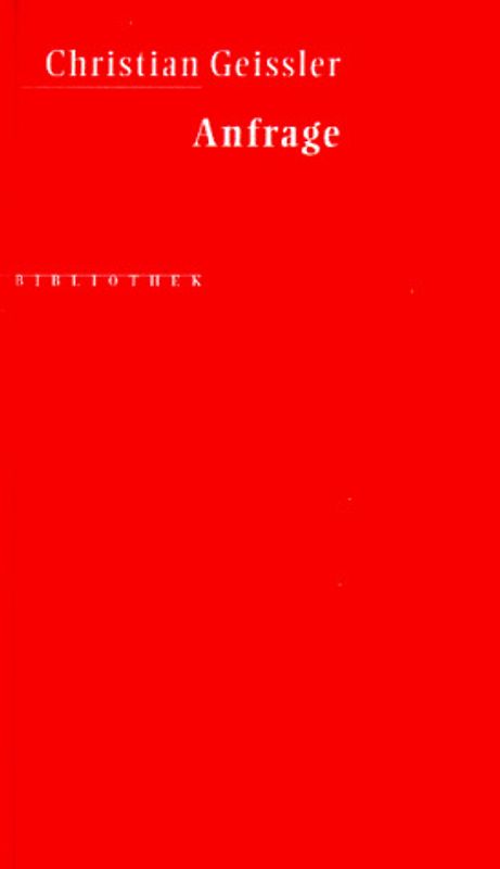 Anfrage