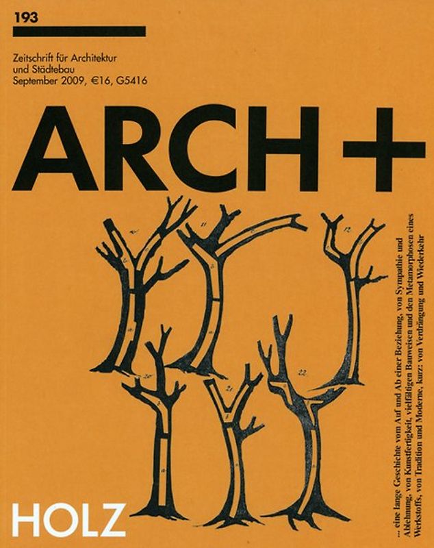 ARCH+ 193 - Holz