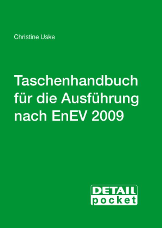 DETAIL POCKET: Taschenhandbuch für die Ausführung nach EnEV