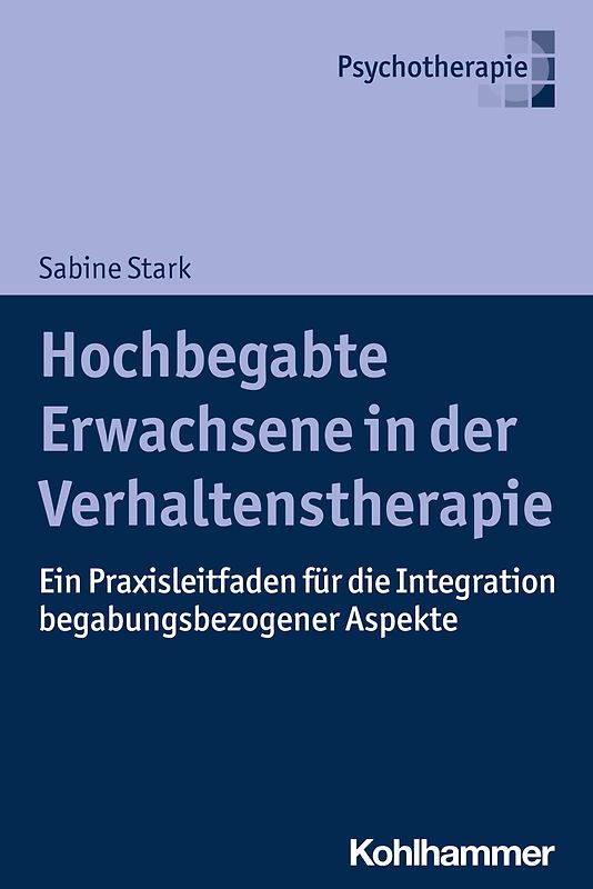 Hochbegabte Erwachsene in der Verhaltenstherapie
