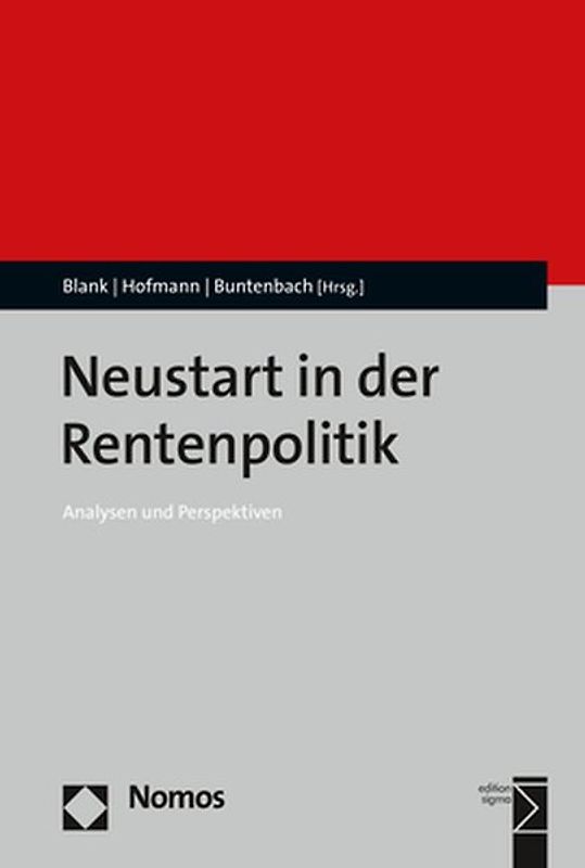 Neustart in der Rentenpolitik