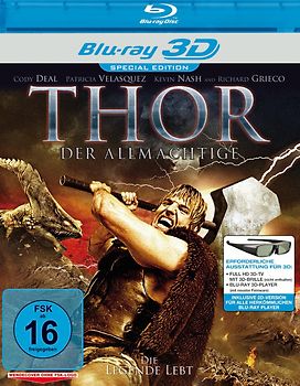 Thor - Der Allmächtige [3D Blu-Ray] 3D Blu-ray Disc