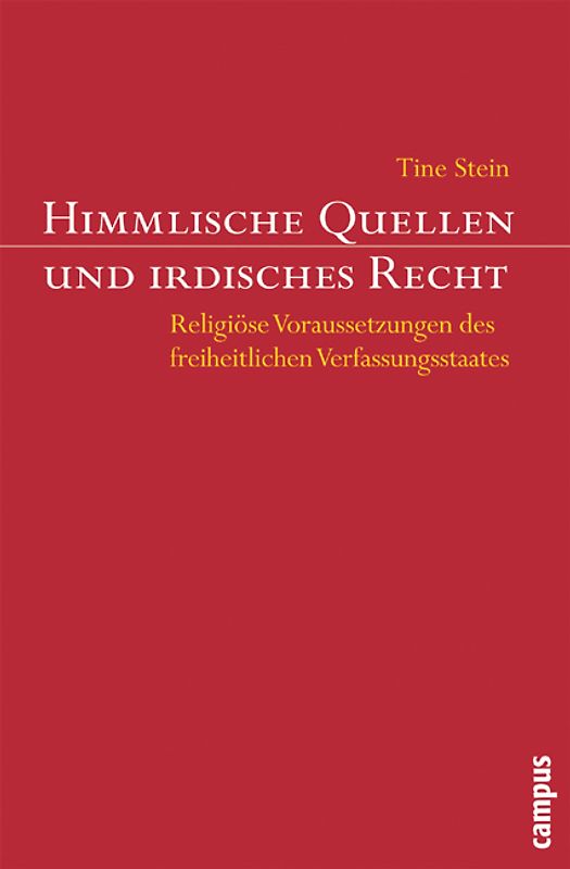 Himmlische Quellen und irdisches Recht