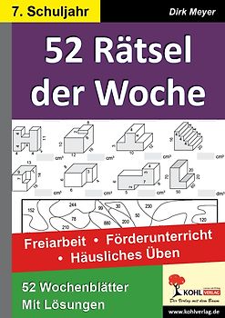 52 Rätsel der Woche / Klasse 7