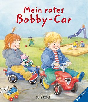 Mein rotes Bobby-Car