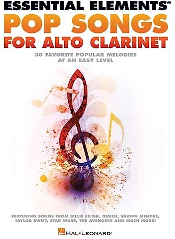 Essential Elements Pop Songs for Alto Clarinet